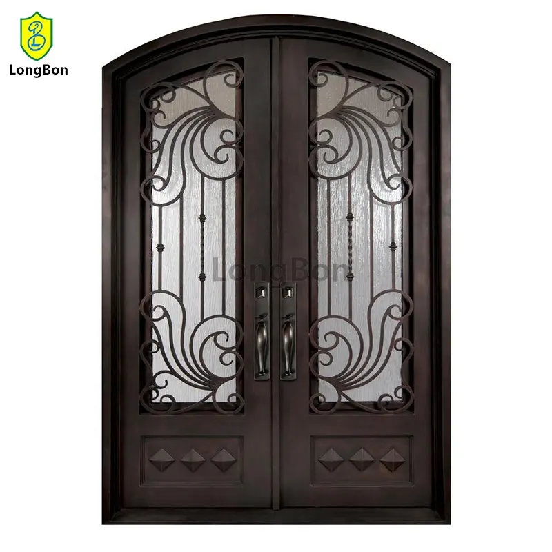 Guangzhou antique iron gate doors photo wrought iron security