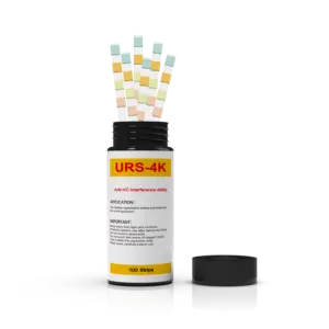 แผ่นทดสอบปัสสาวะเพื่อการวินิจฉัยทางการแพทย์ URS-4K อุปกรณ์การแพทย์สำหรับใช้ในครัวเรือน - Product Image 1