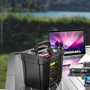 Paquete de Baterías IP65 de 12.8V, Celdas Prismáticas LiFePO4 de 3.2V 90Ah 60Ah para Baterías Solares con QC3.0 USB-A y USB-C PD 12V - Product Image 1