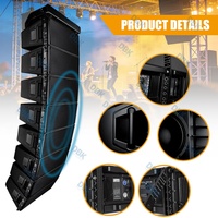 Système de sonorisation professionnel à deux voies Active HDL20A, enceinte Line Array double 10 pouces, équipement audio de performance, système de sonorisation pour concert