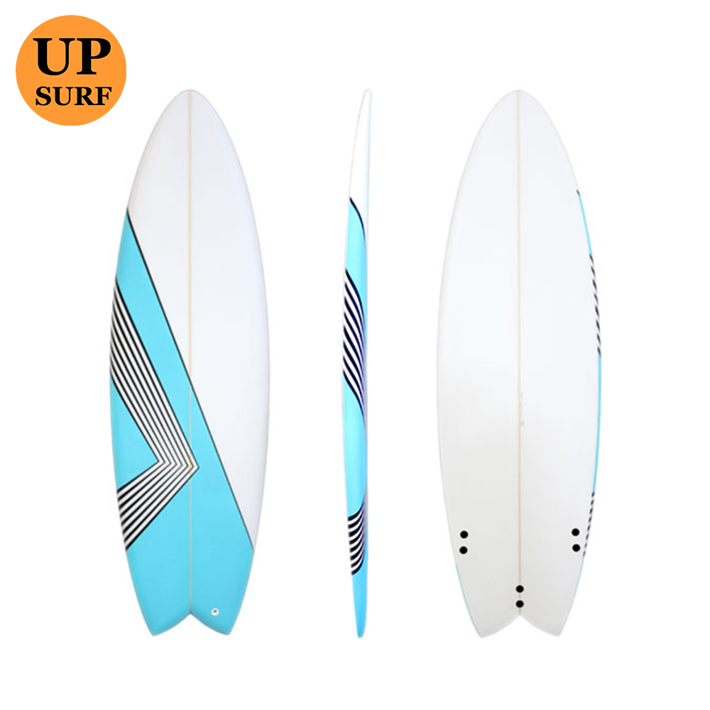サーフボードエアブラシデザインサーフボードフィン付きサーフボード