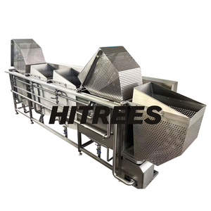 Laveuse industrielle <span class=keywords><strong>de</strong></span> légumes et <span class=keywords><strong>fruits</strong></span> à cinq bacs pour légumes à feuilles fraîches et salades, <span class=keywords><strong>prix</strong></span> usine - Product Image 3