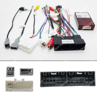 Kabel Konektor Harness Kelistrikan Radio Mobil Android, Pemutar DVD, Canbus untuk Hyundai TUCSON KIA CARNIVAL Sorento