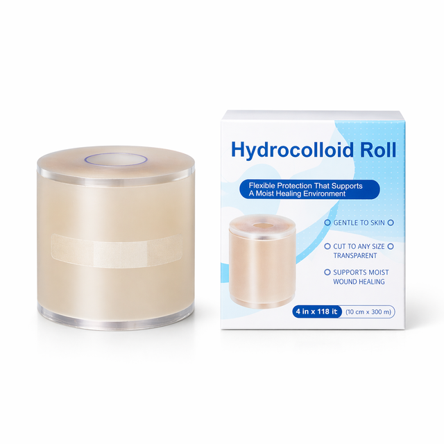 Sterile Hydrocolloid Roll for Moist Wound Healing and Skin Care