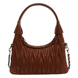 กระเป๋าสะพายข้างทรงหมอนพับได้ <span class=keywords><strong>Miu</strong></span> รุ่น Stone ปิดซิป หนัง PU ซับในโพลีเอสเตอร์ ดีไซน์มาการองสุดฮิต ทันสมัย - Product Image 2