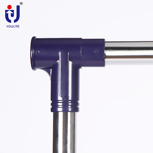 Sèche-linge multifonctionnel pour intérieur et <span class=keywords><strong>balcon</strong></span> avec pièces en acier inoxydable et en plastique Supports <span class=keywords><strong>de</strong></span> laudring en tissu sur pied - Product Image 3
