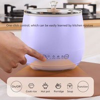 350W cuiseur à riz électrique qualité 1.8L pot cuiseur à riz pour 1-3 personnes boîtier en plastique usine en gros