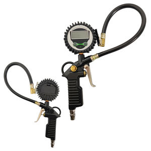Manomètre numérique pour pneus avec compresseur à air 250 PSI, raccord rapide robuste, accessoires pour gonflage des pneus - Product Image 1