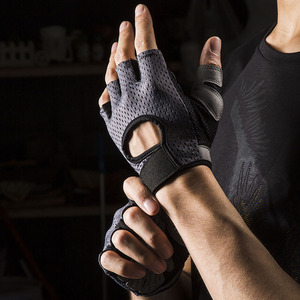 2026 Wholesale Cycling <b>Bike</b> Half <b>Finger</b> Gloves Shockproof Breathable Mountain Bicycle Gloves Sports Unisex Cycling Gloves - Product Image 3