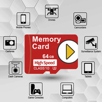 Kartu TF mikro SD 100% asli, 32gb Ultra kartu memori 64gb Kelas 10 A1 16g kecepatan tinggi untuk ponsel PC