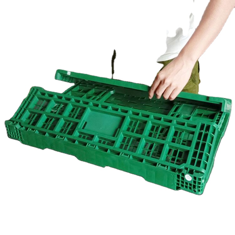 Пластиковые сверхпрочные штабелируемые ящики для хранения овощей, Рождественская маленькая корзина, закрытый складной органайзер, цена, ящик