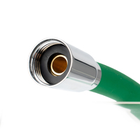 Manguera de Ducha Flexible y Duradera de Silicona Verde Anti-Torsión para Baño