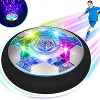 Balón de Fútbol Levitante para Niños, con Música y Luces, Doble Portería, Juguete Interactivo para Interiores, Venta al Por Mayor