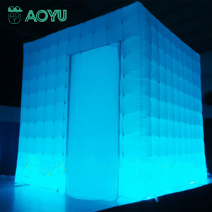 บูธถ่ายภาพทรงลูกบาศก์เป่าลมหมุนได้ 360 องศา พร้อมไฟ LED สำหรับงานปาร์ตี้ พร้อมเครื่องเป่าลม สำหรับงานอีเว้นท์ คริสต์มาส มีหลายรุ่น<span class=keywords><strong>ให้</strong></span>เลือก - Product Image 5