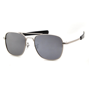 <span class=keywords><strong>Occhiali</strong></span> da Sole da Uomo di Design alla Moda, Stile Aviatore, con Doppio Ponte in Metallo, Vintage e Trendy, Polarizzati - Product Image 5