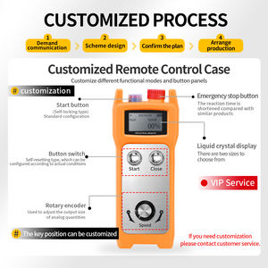 Télécommande analogique industrielle Télécommande automatique sans fil UHF Fix Code Télécommandes pour grue Machine à souder - Product Image 2