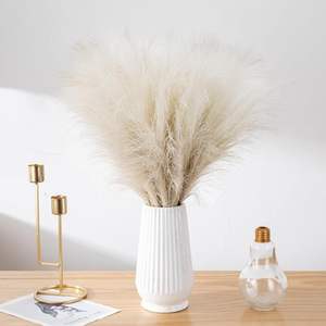 Herbe de la Pampa Artificielle Moelleuse de 56,5 cm – Décoration Bohème pour Mariages, Fêtes et Maison - Product Image 2