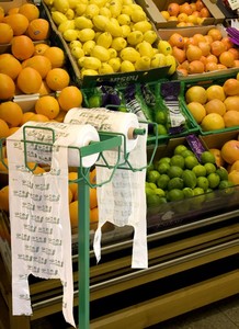 Supermarket Roll clear Packaging Flat Produce <b>Bag</b> on Roll - Product Image 6