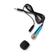 Ücretsiz kargo 3.5mm Stereo stüdyo taşınabilir Mini konuşma Mic ses mikrofon akıllı telefon dizüstü bilgisayar masaüstü aksesuarları