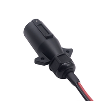 Kabel Perakitan Soket Konektor 2 Pin SAE Bu Ll Et Ke 7 Pin, Kabel Harness Trailer
