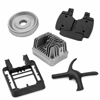 Pièces médicales et de mobilier sur mesure OEM en alliage d'aluminium, acier, Zamak 5, A380, QT450, moulées sous vide haute pression de haute qualité