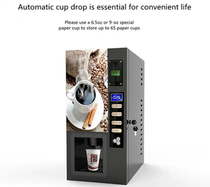 Distributeur automatique de café intelligent pour entreprises, multi-saveurs, entièrement automatique, à <span class=keywords><strong>monnayeur</strong></span>, pour comptoir - Product Image 6