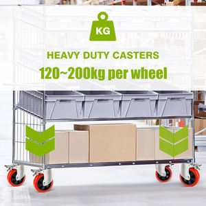 Herstellerangebot: Mittelschwere Lenkrolle <span class=keywords><strong>4</strong></span> Zoll 100 mm mit Kopfplatte und Bremse - Product Image 3