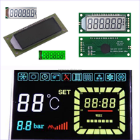 Module d'affichage LCD à matrice de points à faible puissance pour instruments de qualité de l'air et composants électroniques de voiture