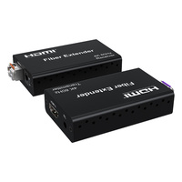 Transmitter Receiver HDMI 4K 60Hz, Ekstender Sinyal HDMI Fiber 20KM