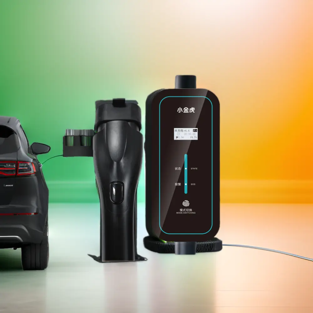 DIBOEV Chargeur portable AC EV J1772 7KW 11KW GBT Type 1 Type 2 Qualité Alpha 32A 40A 15KW Puissance avec capacités WiFi