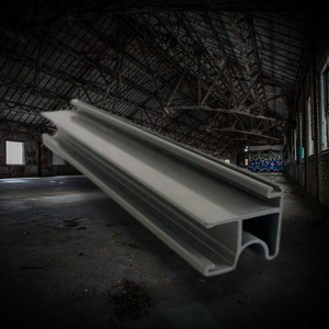 Tùy chỉnh đùn hồ sơ khuôn mẫu bên ngoài tường cao su Bumper cửa con dấu cao su U hồ sơ PVC phẳng U hình xử lý - Product Image 4