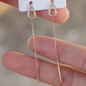 Pendientes Largos de Aleación con Diseño de Gota de Agua y Borlas para Mujer, de Moda, de <span class=keywords><strong>KILLY</strong></span> BILLY, Accesorio Fino con Cara de Joker, Tentación - Product Image 5