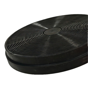 Filtre à charbon actif pour homme, filtre de désodorisation universel rond pour hotte de cuisine, 206x30mm - Product Image 2