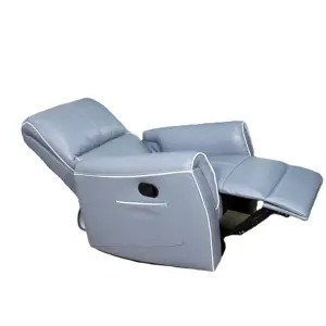 Современная обивочная ткань, вращающееся итальянское кресло для отдыха, односпальное кресло