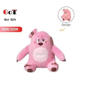 Promozionale personalizzato Kawaii morbido peluche farcito animali giocattoli peluche bambola con vestiti