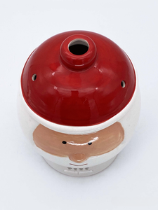 Pengharum Ruangan Natal Keramik Humidifier Desain Manusia Salju Nebulizer Ultrasonik Meja 7 Warna LED Garansi 1 Tahun untuk Rumah Tangga - Product Image 4