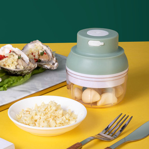 Presse-ail électrique mini portable sans fil, hachoir à viande, robot culinaire pour la cuisine - Product Image 1