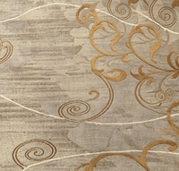 Tapis mural jacquard personnalisé pour hôtel, 4m, en tissu nylon ignifuge et durable, pour salle d'hôtel et hall d'accueil, idéal pour partenaires commerciaux