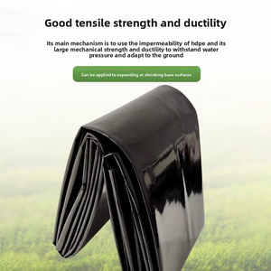 Film PVC 100% imperméable, géomembrane HDPE, 0,10-1,0 mm sur mesure, pour étangs, réservoirs, toitures, lacs et décharges, résistant à l'usure - Product Image 4
