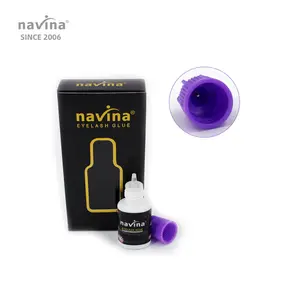 Navina Venda Quente Forte Lash Cola Rápida Secagem Cílios Cola Cílios Extensão Adesivo 10ml Cola para Lash Extensão