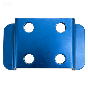 Base de fixation en acier galvanisé sur mesure OEM pour la logistique, emballage, caisses et loquets - Product Image 3