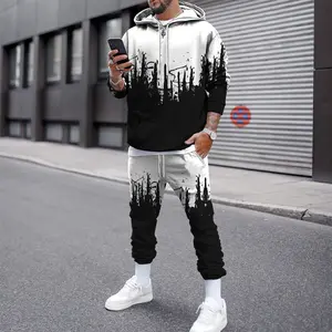 3D लौ मुद्रित पुरुषों Tracksuit पैंट कमीज़ रंगीन Sweatpants Hoody पुष्प पुरुष खेलों 2 टुकड़ा सेट प्लस आकार 6XL 5XL