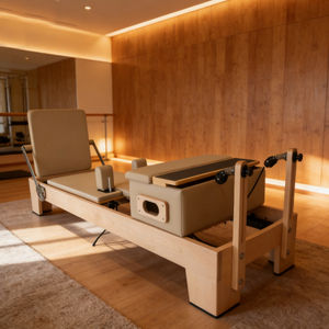 Reformer de Pilates de Madera de Arce con <span class=keywords><strong>Yoga</strong></span>, Compacto y Multifuncional, Cama Reformador - Product Image 1