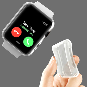 almacenamiento impermeable única al por mayor piezas personalizadas vacío <span class=keywords><strong>Apple</strong></span> <span class=keywords><strong>Watch</strong></span> caso Tpu reloj y rodillo estuche de viaje - Product Image 1
