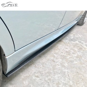 Faldas laterales E90 <span class=keywords><strong>M3</strong></span> SD Style Car Parts Fibra de carbono seca para 3 Series <span class=keywords><strong>BM</strong></span> E90 <span class=keywords><strong>M3</strong></span> 2008-2011 - Product Image 3