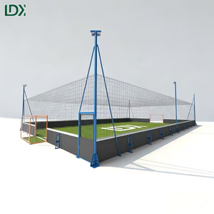 Campo da Calcio a Cinque con Gabbia, Attrezzatura per Allenamento Calcio, Campo da Calcio 3G - Product Image 3
