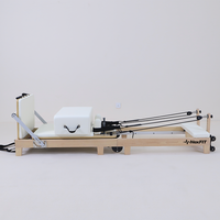 Offre Spéciale : Kit Reformer Pilates Premium en Bois de Chêne pour Studio, incluant Lit Reformer, Cadillac, Chaise Barrel et Correcteur de Colonne Vertébrale