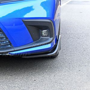 For Honda Civic 11th Gen 2022 Body Kit Front Bumper <b>Lip</b> <b>Splitters</b> Diffuse Carbon Fiber Look Sport Style Car Accessories - Product Image 3