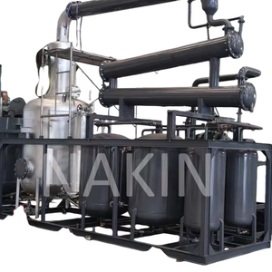 Planta de Refinería de Aceite de Motor de Automóviles Usados Mini para la Fabricación de Aceite Base a partir de Aceite Usado, Equipo de Destilación - Product Image 1