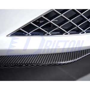 Labio delantero para Bentley Continental GT GTC 2018-Actualización de fibra de carbono seca de estilo de velocidad 2024 - Product Image 5